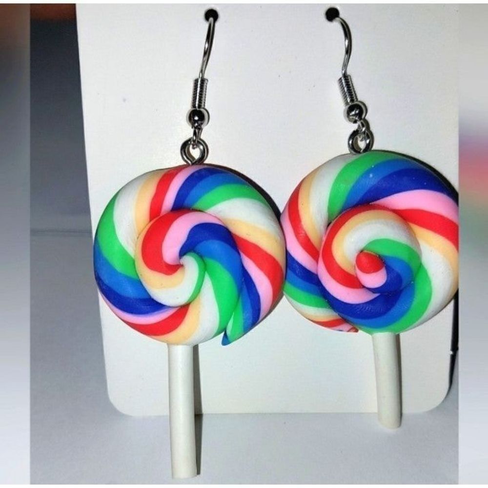 Super cute lollipop earrings